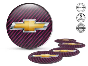 Chevrolet Adesivo Silicone Logo Decalcomania Ruota Lusso X